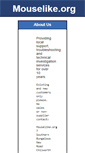Mobile Screenshot of mouselike.org