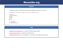 Tablet Screenshot of mouselike.org